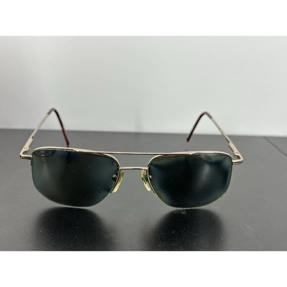 Vintage Classic Traditions CT13 Gold Pilot Half-Rim Metal FRAMES Korea (C3-02) - Picture 3 of 12